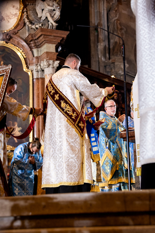 byzantinisches Pontifikalamt Stephansdom